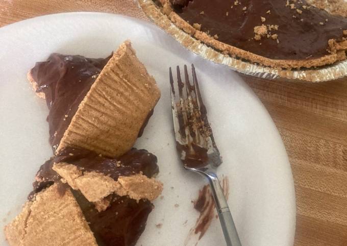 No bake chocolate pie