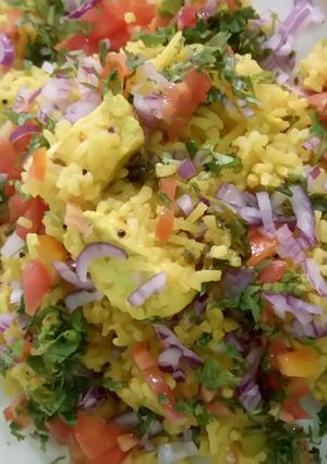 A picture of Vegetable pulav.