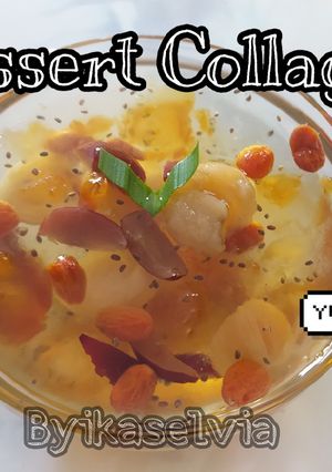 Foto resep Dessert Collagen (peach gum)
