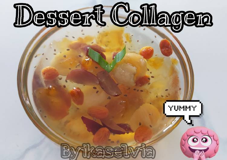 Cara Menyiapkan Dessert Collagen (peach gum) Anti Ribet!