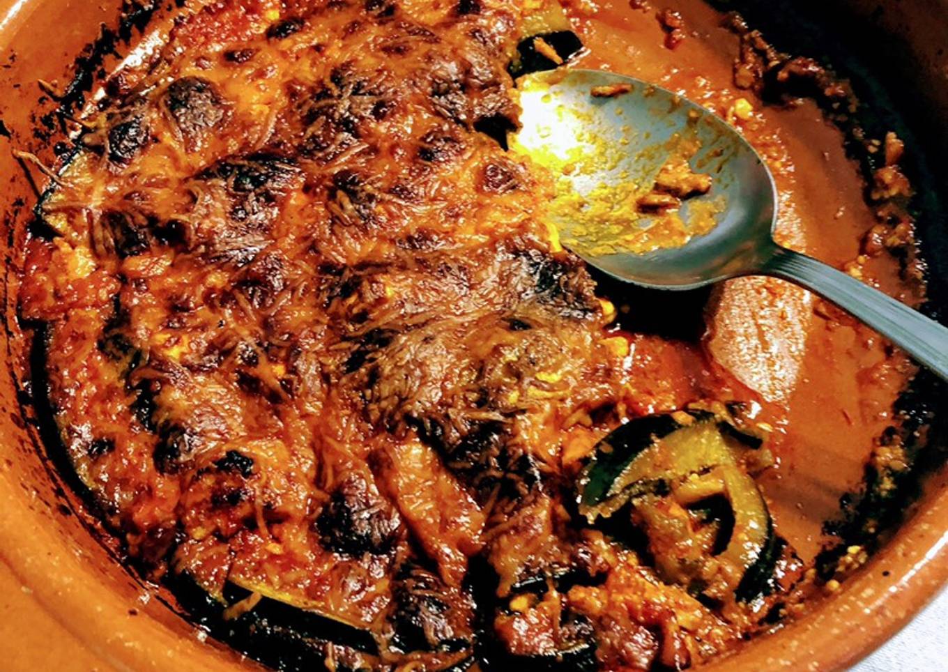 Lasaña de berenjenas y atún