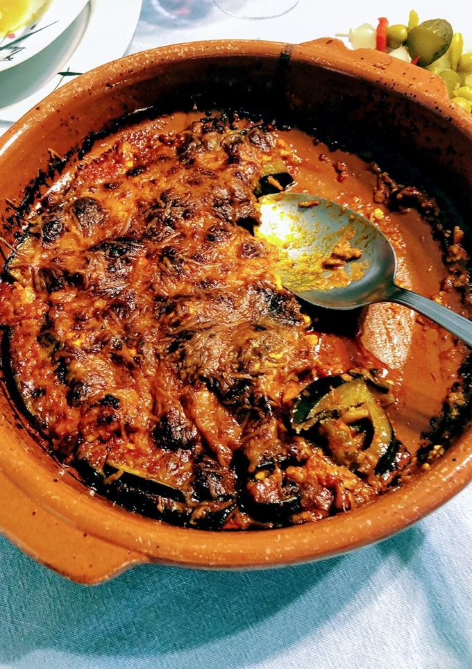 Una foto de Lasaña de berenjenas y atún