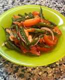 Салат из стручковой фасоли