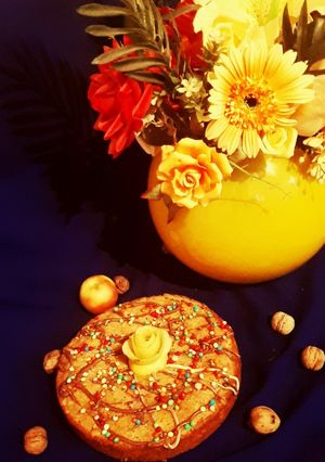 عکسی از دستور کیک سیب و هویج