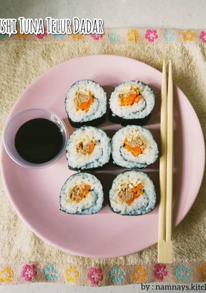 Foto resep Sushi Tuna Telur Dadar