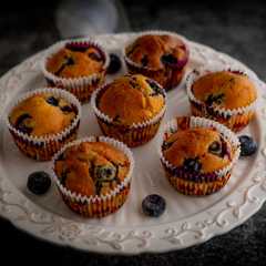 Foto di Muffin ai mirtilli