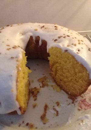 Una foto de Torta de mandarina