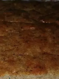 Una foto de Fainá de queso y atún