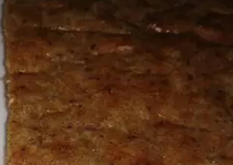 Fainá de queso y atún