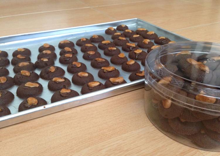 Choco Fudge Mete Cookies