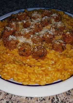 صورة لوصفة أرز باللحم المفروم