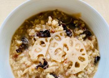 How to Prepare Delicious Comforting Lotus Root Congee
