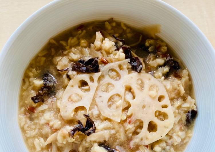 Steps to Make Award-winning Comforting Lotus Root Congee