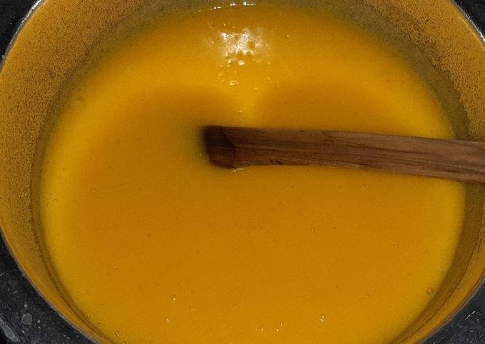 Pototo carrot soup