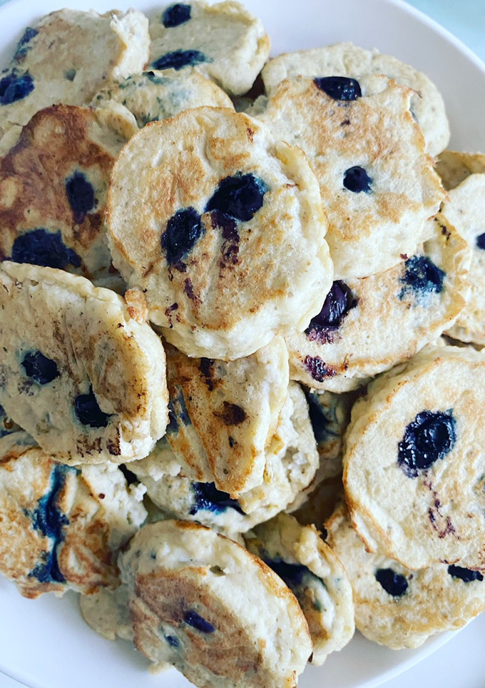 Una foto de Mini hot cakes keto