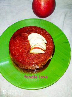 கேரமெல் ஆப்பிள் கஸ்டர்டு புடிங் (Caramel apple custard pudding Recipe in Tamil) செய்முறை முக்கிய புகைப்படம்