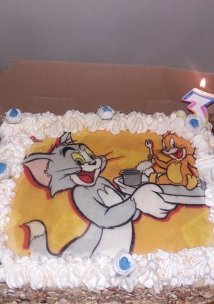 صورة لوصفة كيكة عيد الميلاد