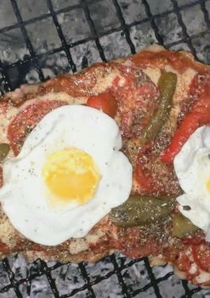 Una foto de Matambre de cerdo a la parrilla