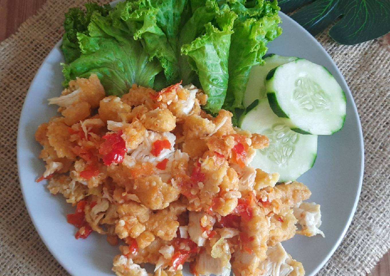Ayam Geprek tanpa Tulang