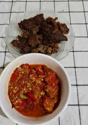 Foto resep Sambal balado untuk dendeng sapi