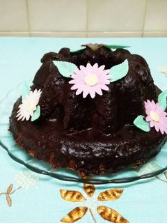 Una foto de Pastel de chocolate
