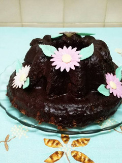 Una foto de Pastel de chocolate