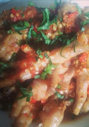 Foto resep Ceker mercon