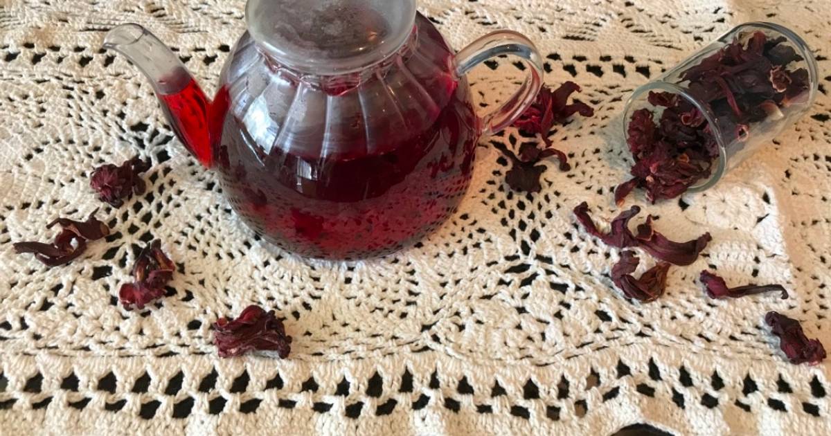 Té de Flor de Jamaica/Hibiscus Receta de Rosanas ideas- Cookpad