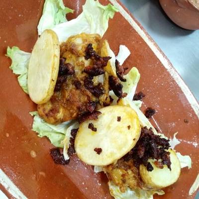 Pollo estilo San Marcos (Aguascalientes) Receta de Quique Borrayo Sampayo-  Cookpad