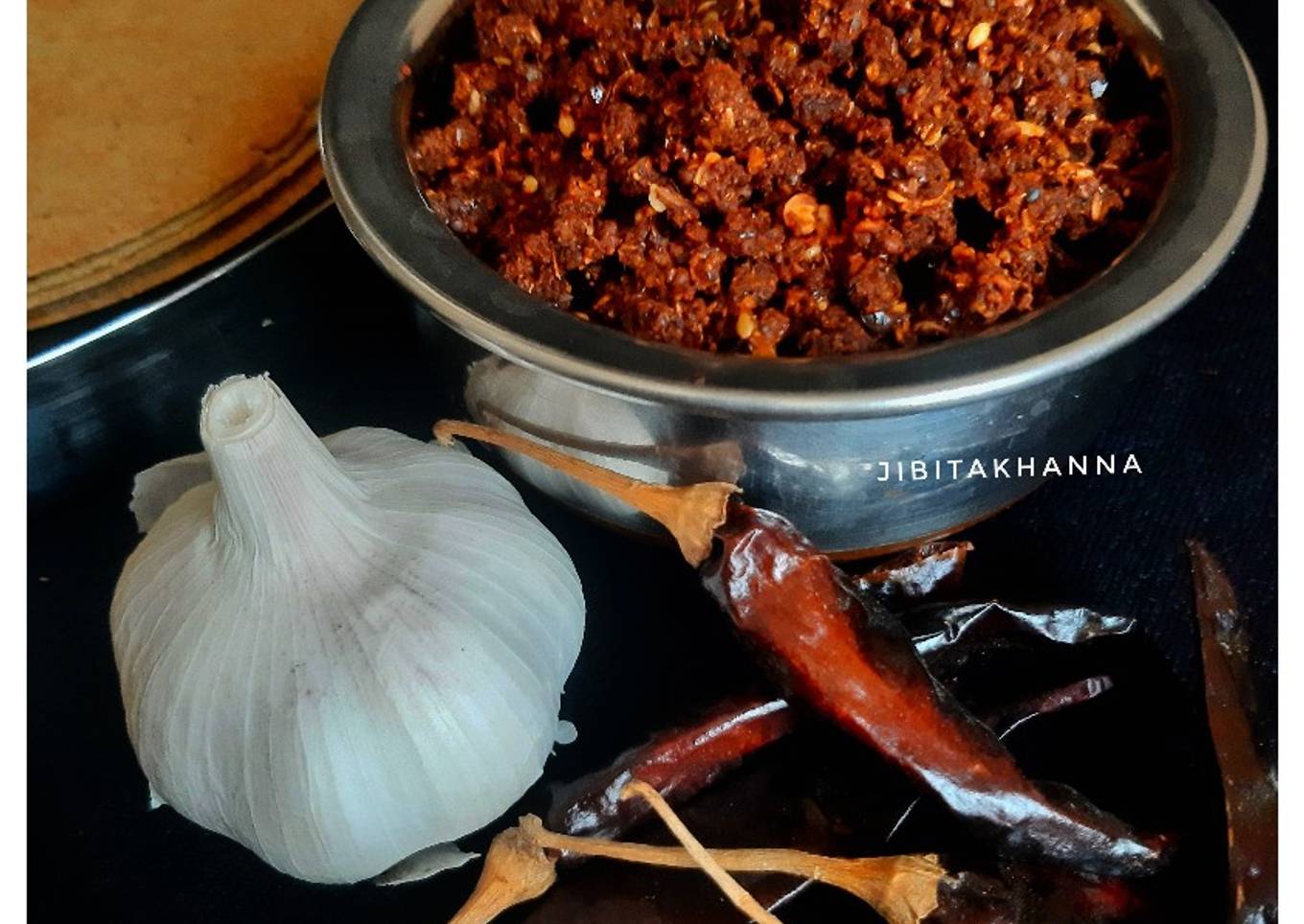 Dry Garlic Chutney