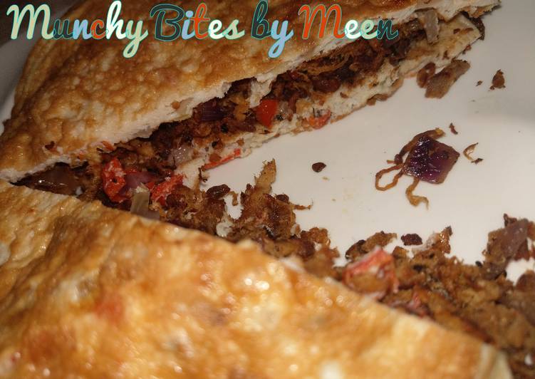 Recipe of Any-night-of-the-week Meen&#39;s Egg Burrito