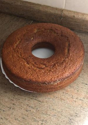 Una foto de El bizcocho casero de toda la vida
