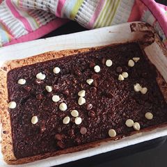 A picture of Chocolate Baked Oats.