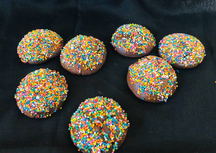 Rainbow Chocolate Cookies