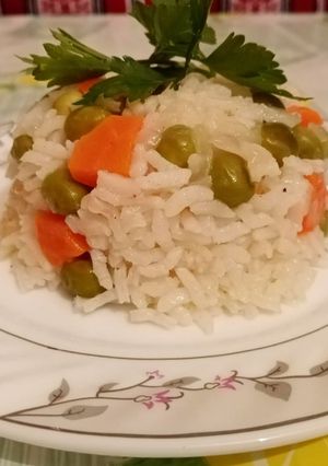 O poză a rețetei Pilaf cu legume.