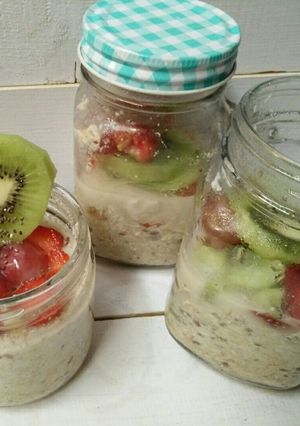 Foto resep Fruity Overnight Oats