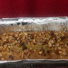 A picture of Thandai cake (eggless).