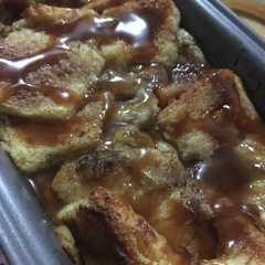 รูปของ Banana Caramel Bread Pudding