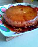 Flan en olla a presión