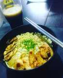 Ramen de pollo picante 🍜🍺