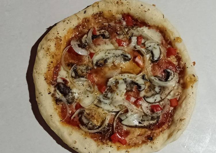 Langkah Mudah untuk Membuat Pizza Homade pake teflon anti gagal yang Bisa Manjain Lidah