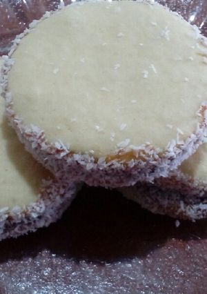 Una foto de Alfajores de maicena