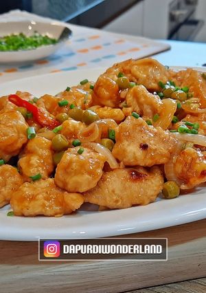 Foto resep Ayam Asam Manis Spesial Ala Home Cooking Wonderland... 😁😁