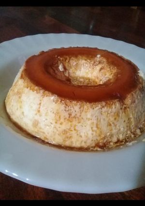 Una foto de Flan Casero