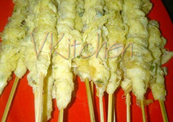 Sate Telur Gulung