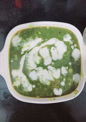 A picture of Palak And Tofu Sabji.