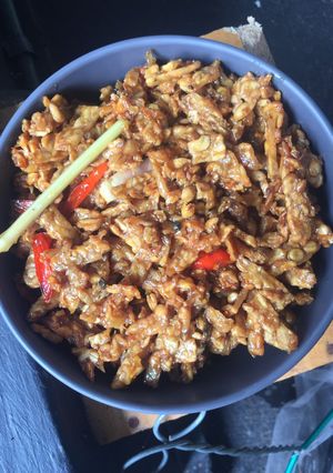 Foto resep Kering tempe ala embu Abay