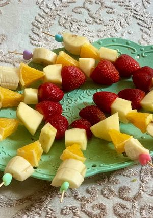 عکسی از دستور ميوه براي كودك