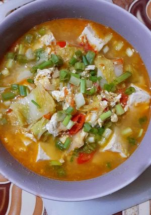 Foto resep Sop Tahu Pedas (Drama Korea) ala ala