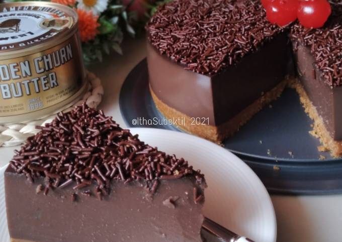 194. Kue Puding Coklat